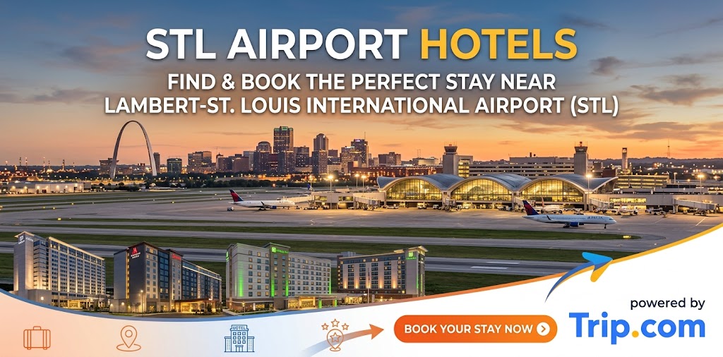 STL Airport Hotels powered by Trip.com
